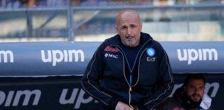 Napoli,Spalletti in panchina