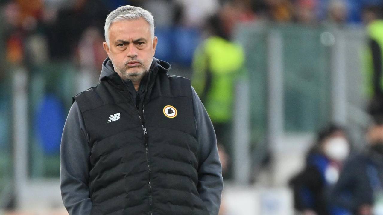 Roma, Josè Mourinho pensieroso