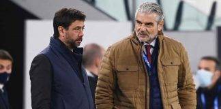 Juve, Agnelli parla con Arrivabene