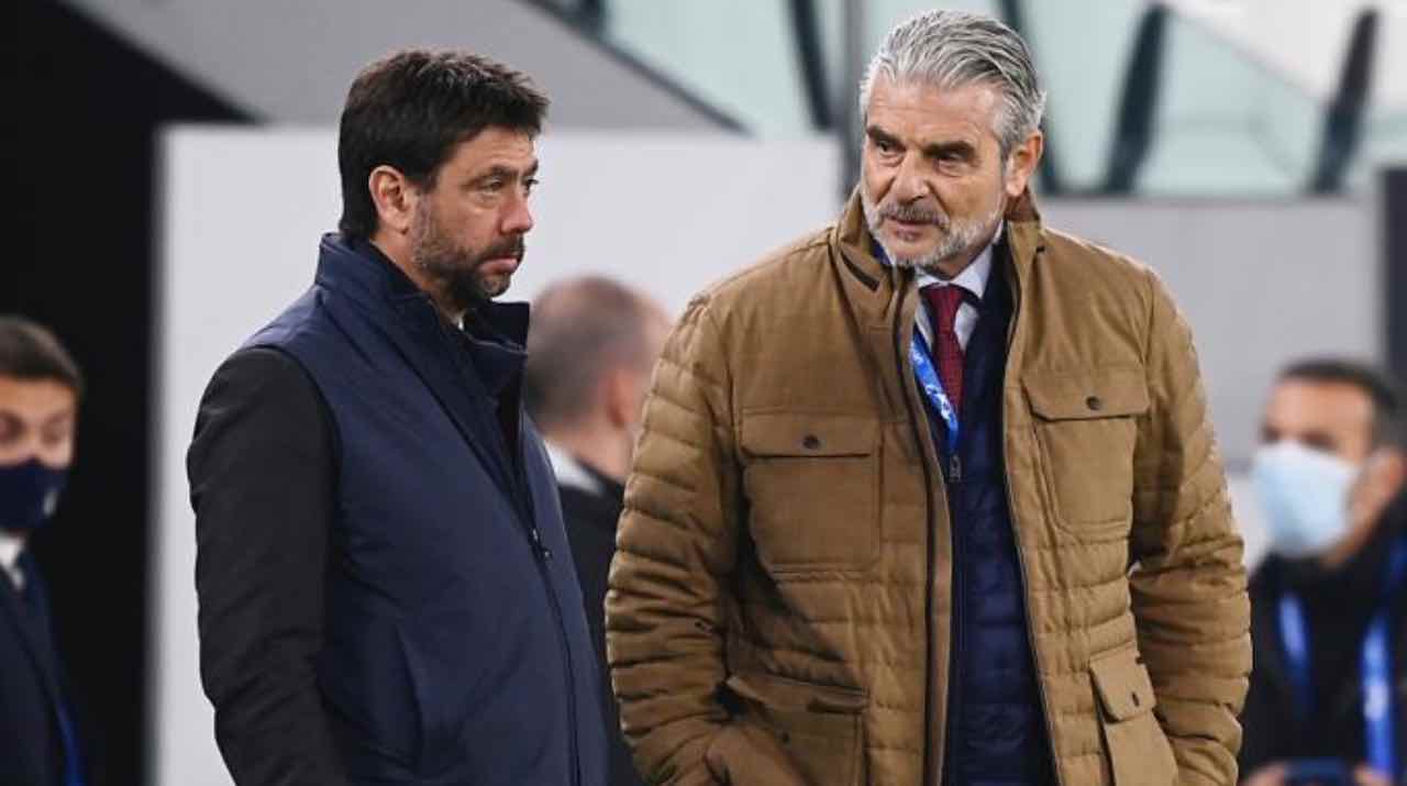 Juve, Agnelli parla con Arrivabene