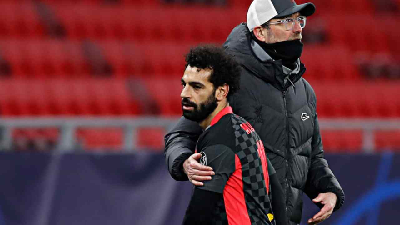 Klopp e Salah