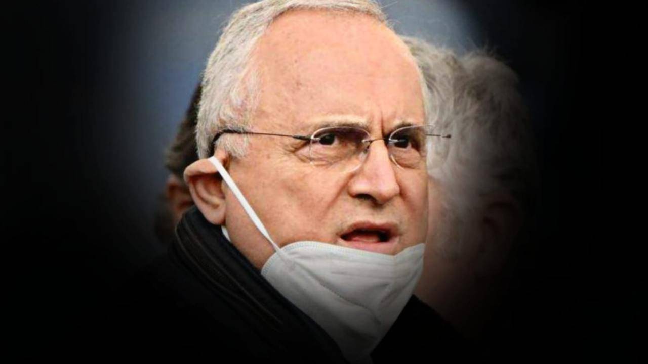 Claudio Lotito, presidente della Lazio