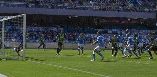 Napoli in campo contro il Sassuolo