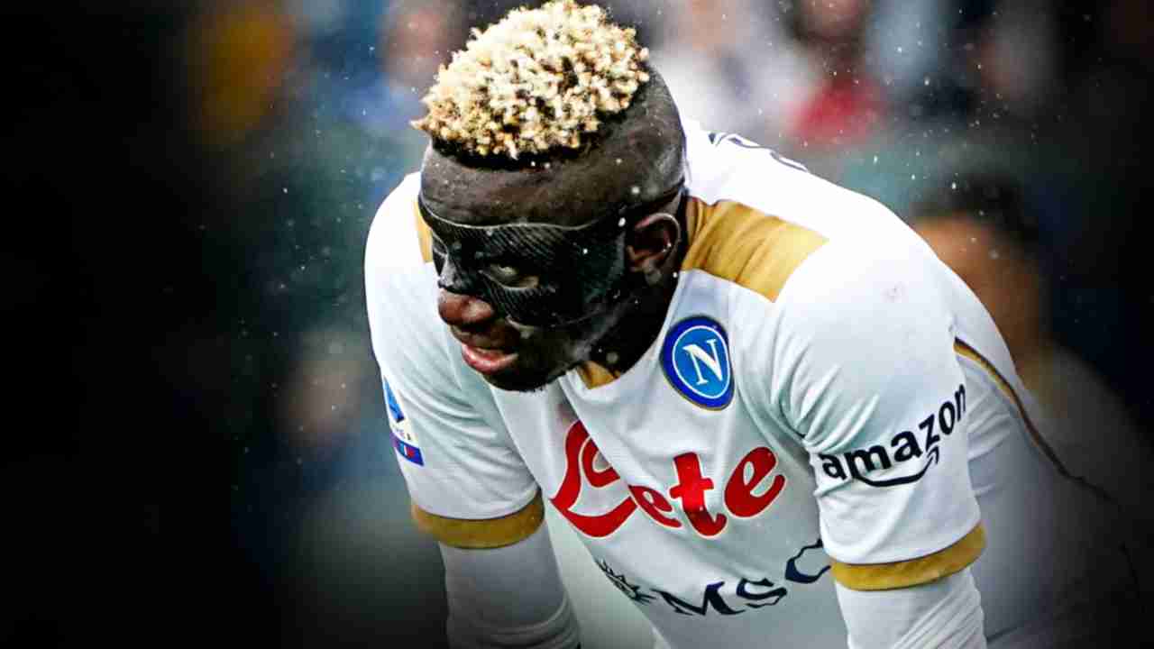 Victor Osimhen, attaccante del Napoli