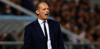 Juventus-Venezia, Allegri grida da bordocampo