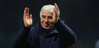 Atalanta, Gasperini applaude