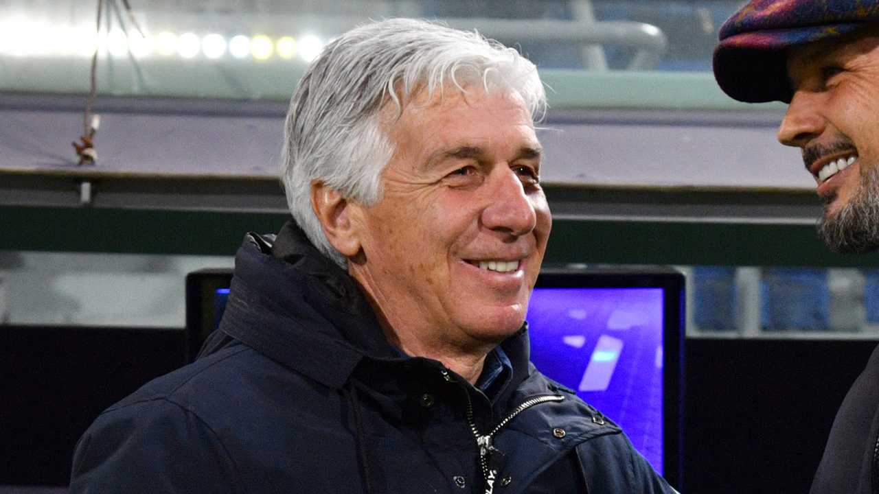 Gasperini sorride