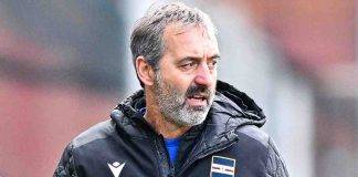 Bologna-Sampdoria, Giampaolo a bordo campo