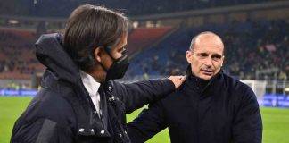 Inzaghi e Allegri si salutano