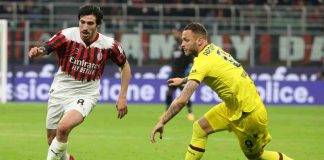 Milan-Bologna, Tonali e Arnautovic in azione