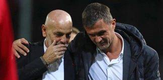 Milan, Pioli e Maldini si abbracciano