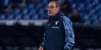 Lazio-Torino, Sarri a bordocampo