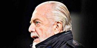 Napoli, De Laurentiis preoccupato