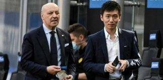 Inter, Marotta e Zhang osservano