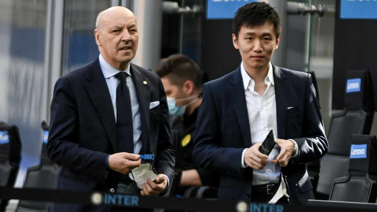 Inter, Marotta e Zhang osservano