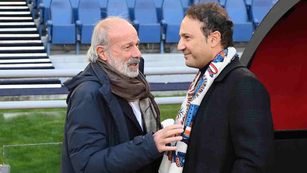 Iervolino e Sabatini, presidente e ds della Salernitana