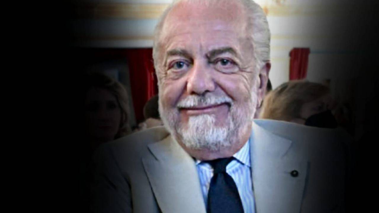 Aurelio De Laurentiis, presidente del Napoli