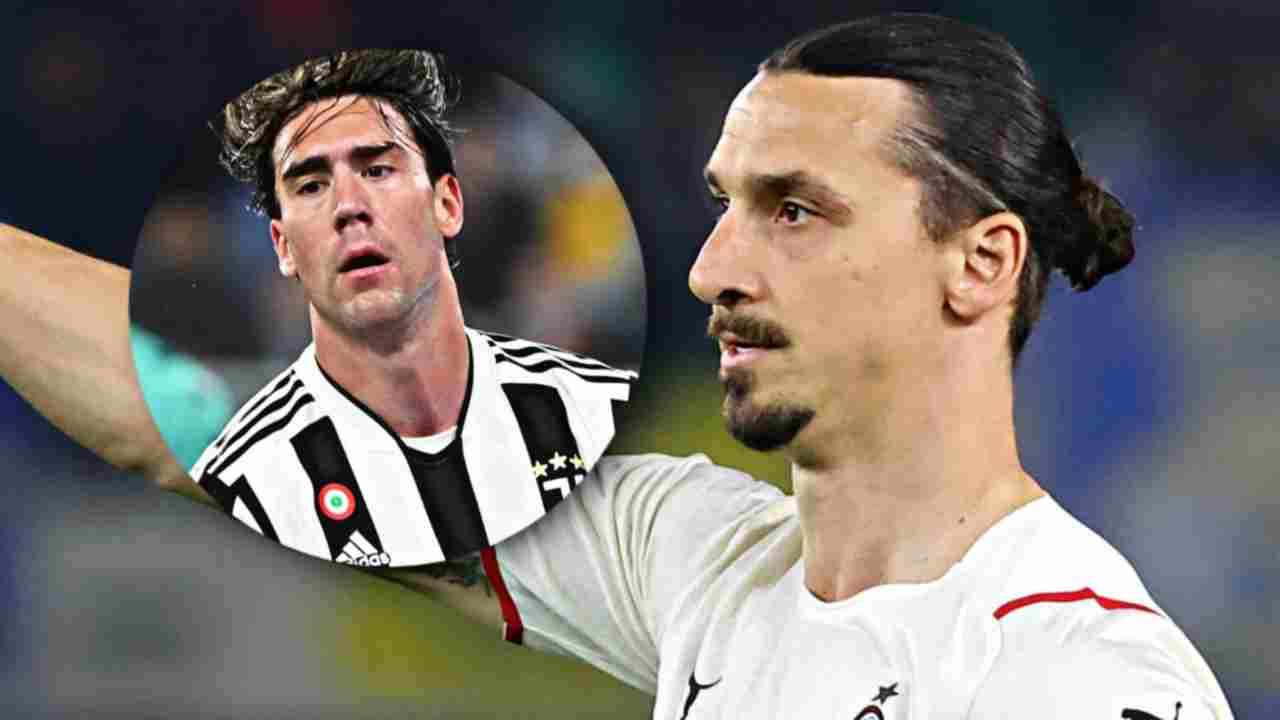 Vlahovic ed Ibrahimovic