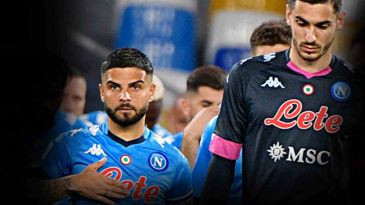 Insigne e Meret con la maglia del Napoli