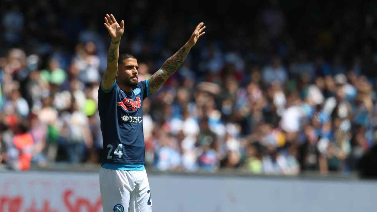 Lorenzo Insigne, oggi all'ultima casalinga col Napoli