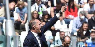 Juventus, Allegri si lamenta