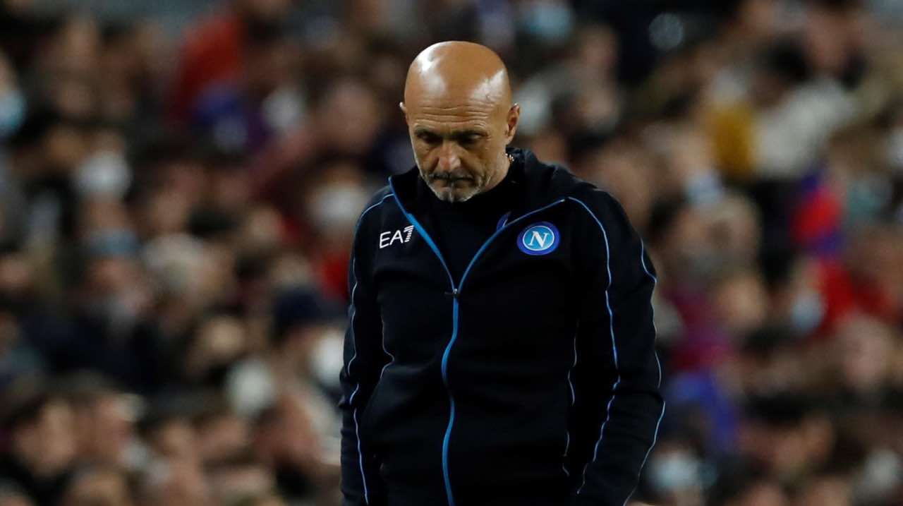 Napoli, Spalletti sconsolato