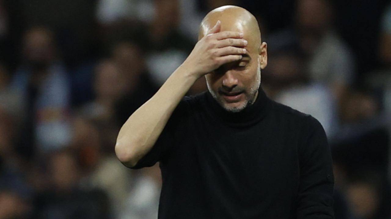 Guardiola deluso