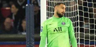 PSG, Donnarumma sconsolato