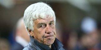 Atalanta, smorfia di Gasperini