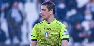 Inter-Empoli, l'arbitro Manganiello in campo