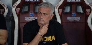 Roma, Mourinho in panchina