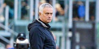 Roma-Bologna, Mourinho in panchina