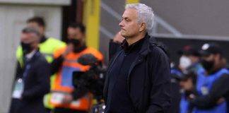 Roma-Leicester, Mourinho a bordo campo