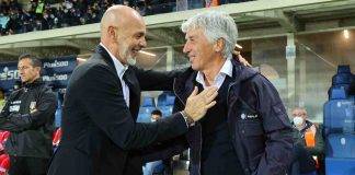 Milan-Atalanta, Pioli e Gasperini si salutano