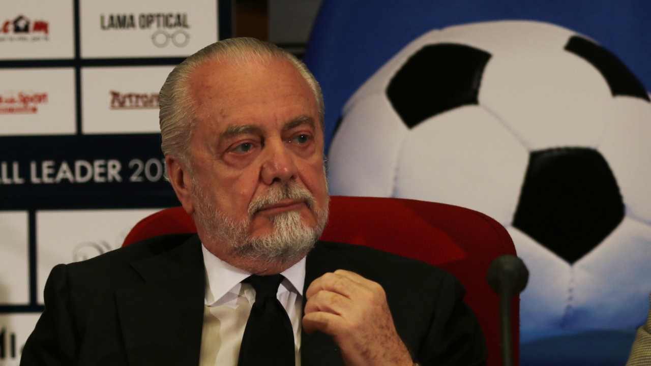 Aurelio De Laurentiis patron del Napoli