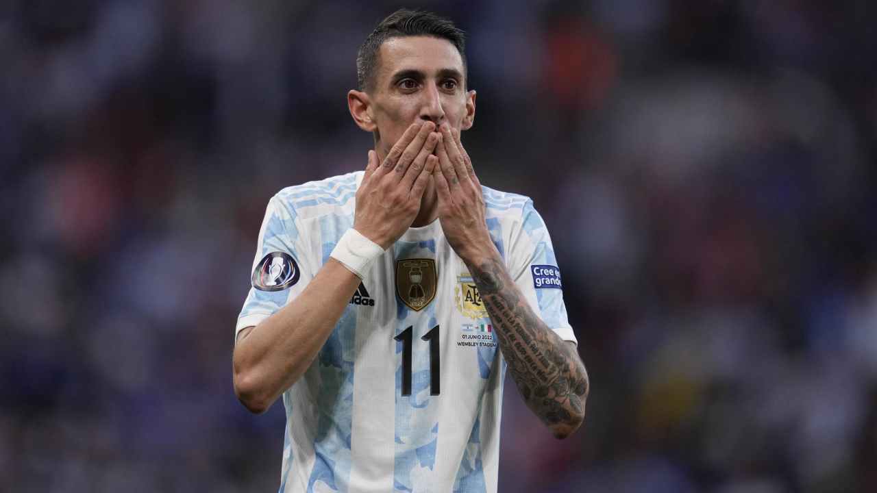 Angel Di Maria, obiettivo di mercato della Juve