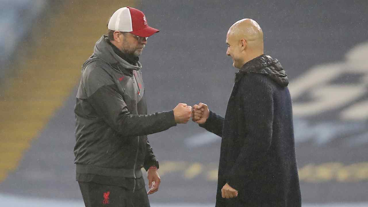 Klopp e Guardiola