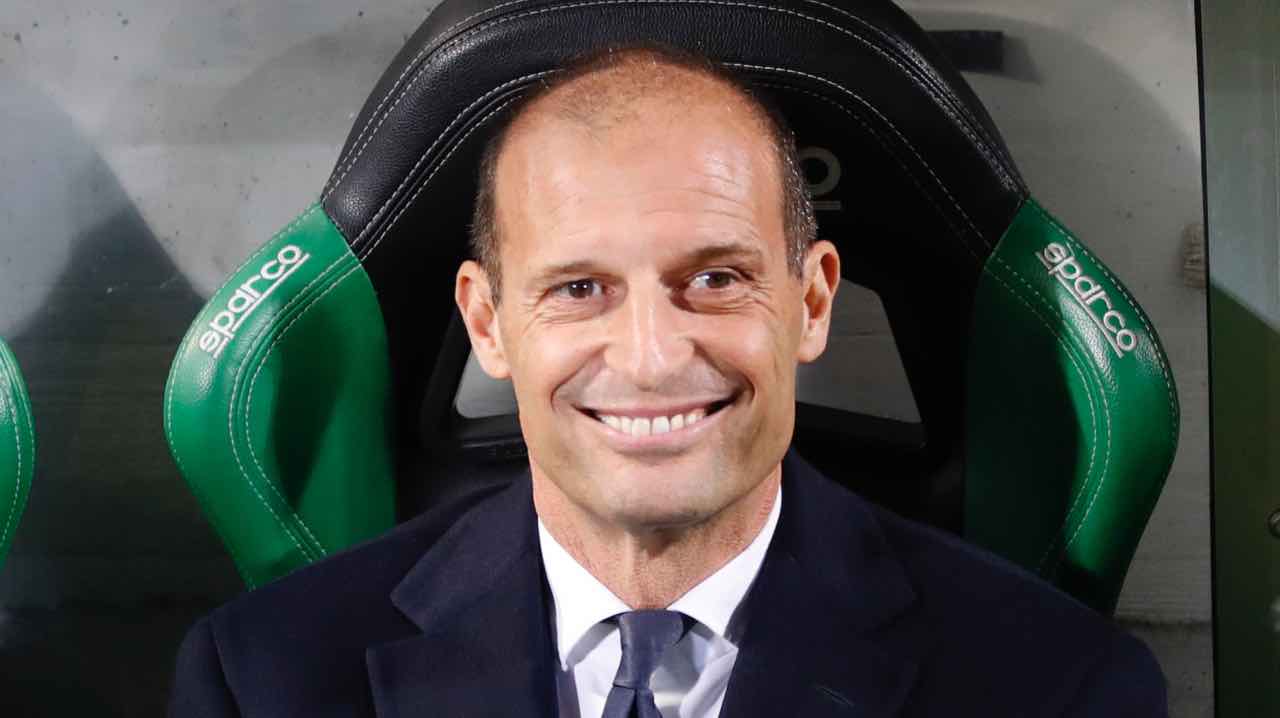 Juve, Allegri sorride