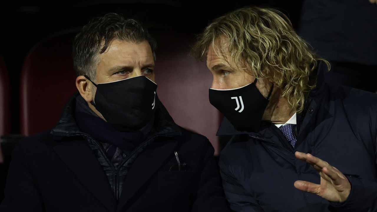 Nedved e Cherubini, dirigenti della Juventus