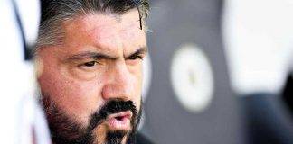 Primo piano di Gattuso, ex allenatore del Napoli