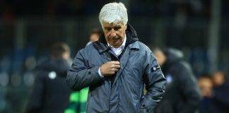 Atalanta, Gasperini deluso