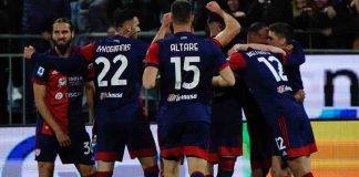 Il Cagliari in campo