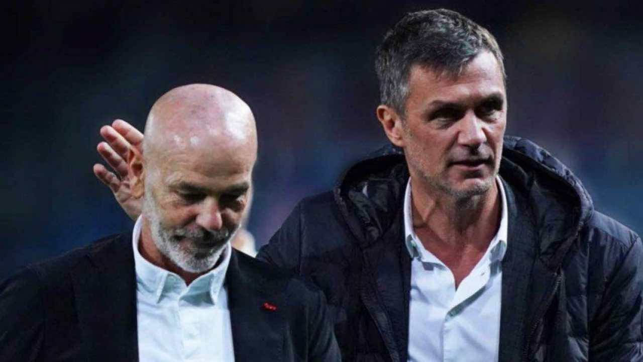 Milan, Maldini e Pioli delusi