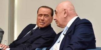 Monza, Berlusconi e Galliani chiacchierano