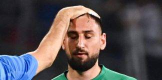 Donnarumma a testa bassa