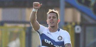 Jovetic con la maglia dell'Inter