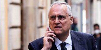 Lazio, Lotito al telefono