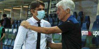 Atalanta, Conte e Gasperini discutono