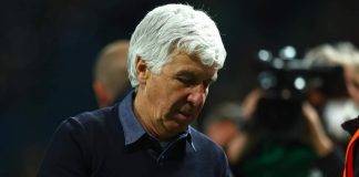 Atalanta, Gasperini deluso