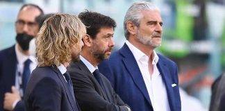 Juventus, la dirigenza si confronta